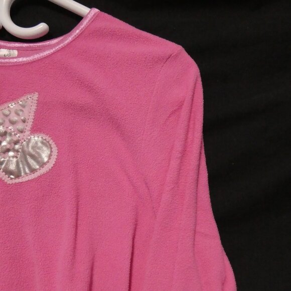 GEORGE | large (14-16) | Soft and Lightweight Fleece Pajama Top | Crown & Heart - Picture 6 of 16